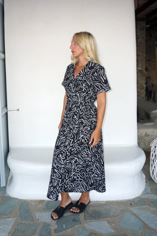 Muse wrap dress