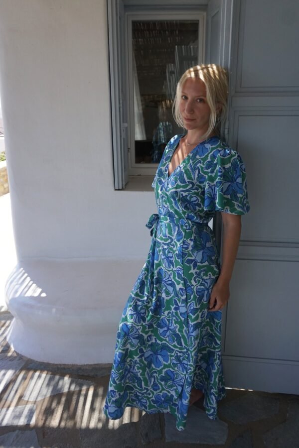 Lauren wrap dress - Image 5