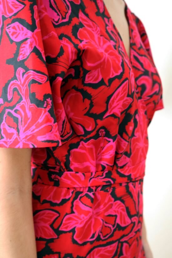 Amelie wrap dress