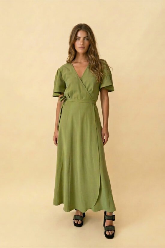 Chloe wrap dress