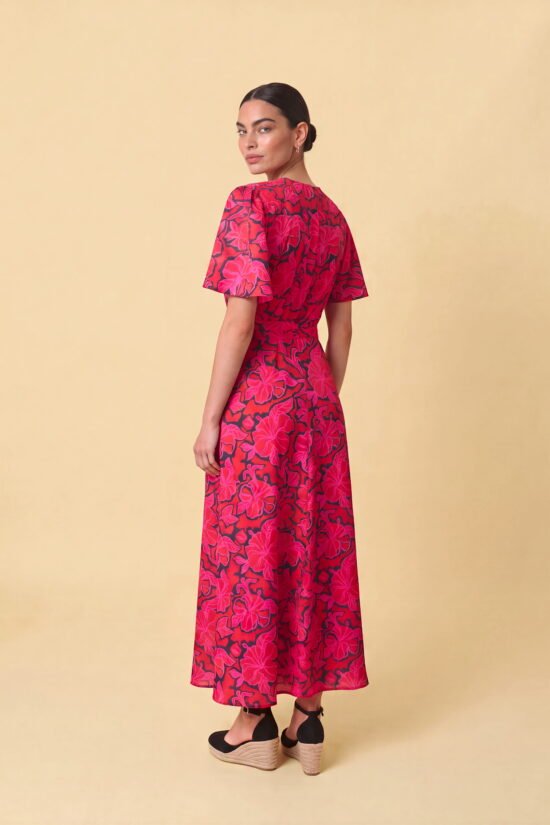 Amelie wrap dress