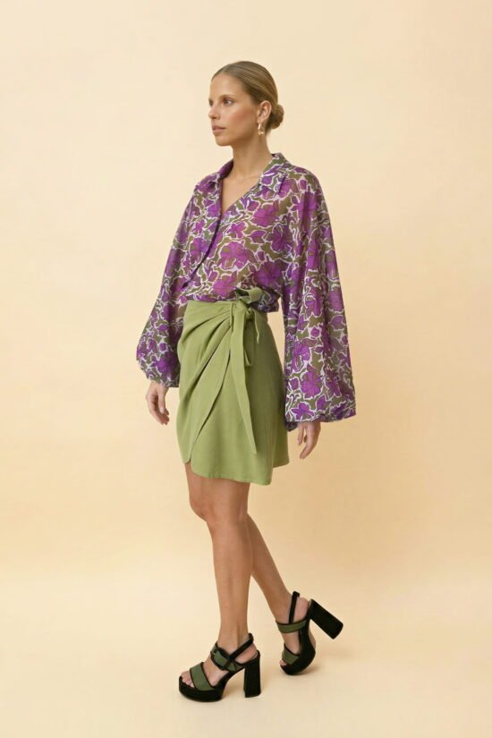 Violet shirt