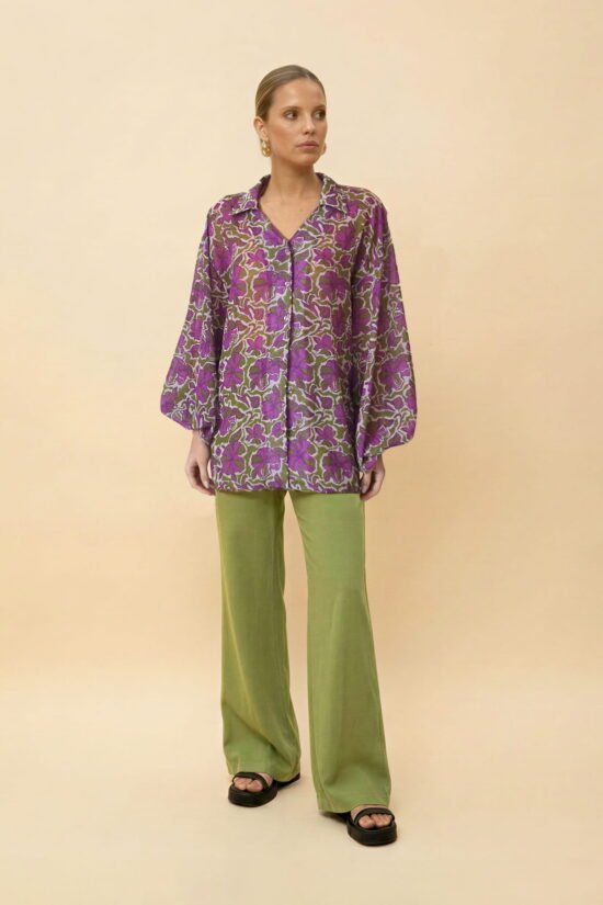 Violet shirt